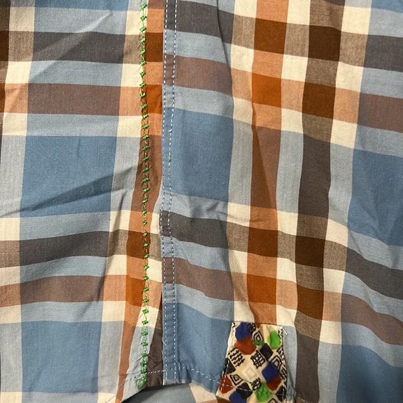 Robert Graham The FreshlyLaundered Multi Color Shirt Xl - Picture 7 of 11